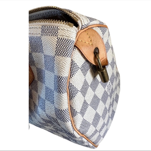LOUIS VUITTON SPEEDY 25- Damier Azur - Picture 11 of 17